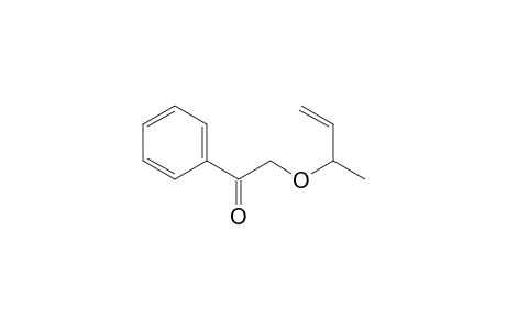 Ethanone, 2-[(1-methyl-2-propenyl)oxy]-1-phenyl-