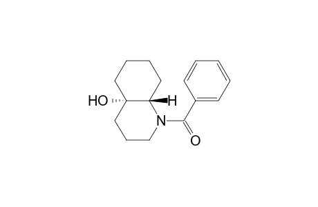 4a(2H)-Quinolinol, 1-benzoyloctahydro-, trans-