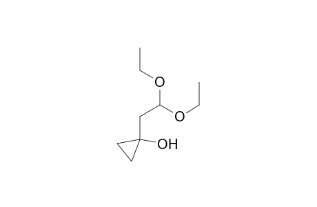 1-(2,2-Diethoxyethyl)cyclopropanol