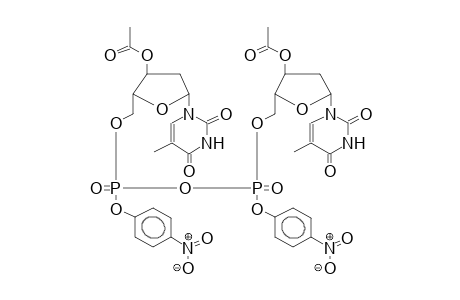 P,P'-DI(4-NITROPHENYL)-P,P'-BIS(3'-O-ACETYLDEOXYTHYMIDIN-5'-YL)PYROPHOSPHATE (DIASTEREOMER MIXTURE)