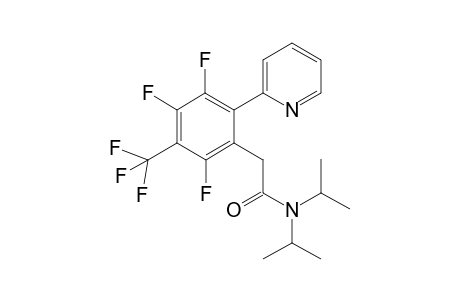 N,N-Diisopropyl-2-(2,4,5-trifluoro-6-(pyridin-2-yl-3-(trifluoromethyl)phenyl)acetamide