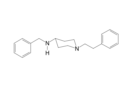 N-Benzyl-1-(2-phenylethyl)piperidin-4-amine