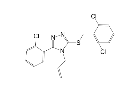 4-allyl-5-(2-chlorophenyl)-4H-1,2,4-triazol-3-yl 2,6-dichlorobenzyl sulfide