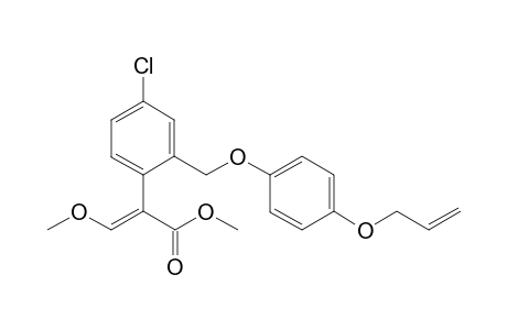 methyl (E)-2-[2-[(4-allyloxyphenoxy)methyl]-4-chloro-phenyl]-3-methoxy-prop-2-enoate