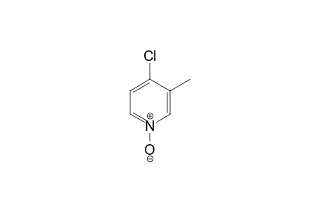 4-chloro-1-hydroxy-3-methylpyridinium hydroxide, inner salt