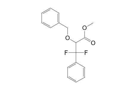 (R)-METHYL-2-(BENZYLOXY)-3,3-DIFLUORO-3-PHENYLPROPIONATE