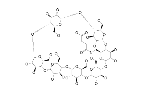 MONO-6'-DEOXY-6'-AMIDOSUCCINYL-CYCLOMALTOHEPTAOSE