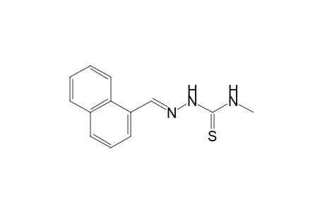 4-methyl-1-[(1-naphthyl)methylene]-3-thiosemicarbazide