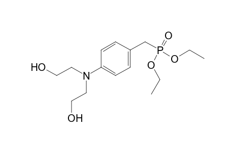 {p-[bis(2-hydroxyethyl)amino]benzyl}phosphonic acid, diethyl ester
