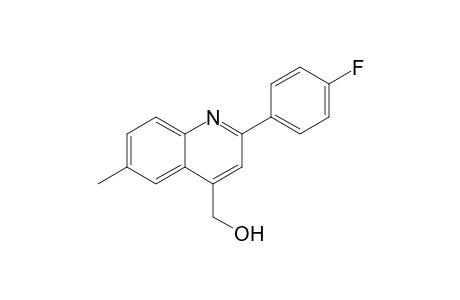 [2-(4-Fluorophenyl)-6-methylquinolin-4-yl]methanol