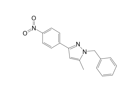 1-Benzyl-5-methyl-3-(4-nitrophenyl)pyrazole