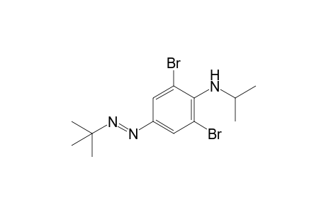 2,6-Dibromo-4-[(tert-butyl)azo]-N-isopropylaniline