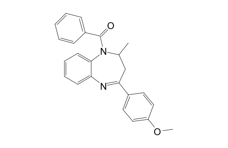 [4-(4-methoxyphenyl)-2-methyl-2,3-dihydro-1,5-benzodiazepin-1-yl]-phenyl-methanone