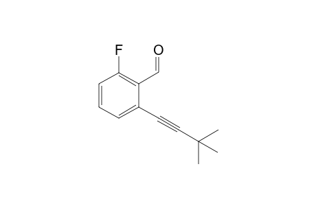 2-Fluoro-6-(3,3-dimethylbut-1-ynyl)benzaldehyde