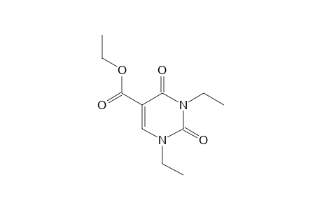 1,3-DIETHYL-2,4-DIOXO-1,2,3,4-TETRAHYDRO-5-PYRIMIDINECARBOXYLIC ACID, ETHYL ESTER