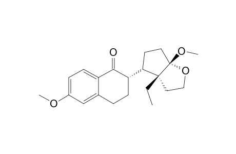 (17R)-11,17-EPOXY-13-ETHYL-3,17-DIMETHOXY-9,11-SECOGONA-1,3,5(10)-TRIEN-9-ONE