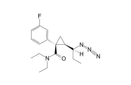 (1S,2R)-1-(3-FLUOROPHENYL)-2-[(S)-1-AZIDOPROPYL]-N,N-DIETHYLCYCLOPROPANECARBOXAMIDE