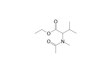 (R,S)-2-(N-(Methyl)acetamido)-3-methylbutanoic acid ethyl ester