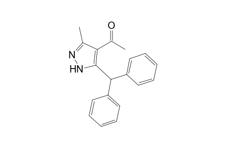 1-(3-benzhydryl-5-methyl-1H-pyrazol-4-yl)ethanone