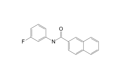 N-(3-FLUOROPHENYL)-2-NAPHTHAMIDE