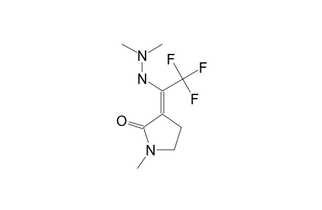 1-[1-(N',N'-DIMETHYLHYDRAZYL)-2,2,2-TRIFLUOROETHYLIDENE]-1-METHYL-2-PYRROLIDONE