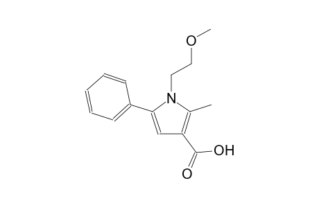 1-(2-methoxyethyl)-2-methyl-5-phenyl-1H-pyrrole-3-carboxylic acid