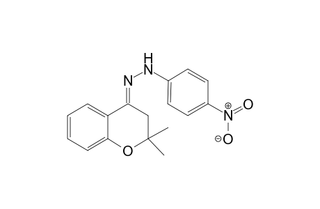 2,2-Dimethylchroman-4-one (4-Nitrophenyl)hydrazone