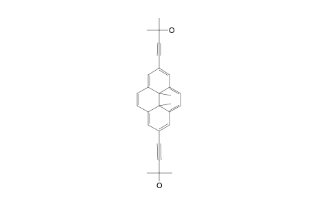 4-[7-(3-hydroxy-3-methylbut-1-ynyl)-10b,10c-dimethylpyren-2-yl]-2-methylbut-3-yn-2-ol