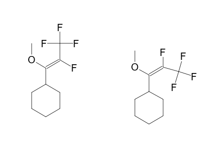 1-CYCLOHEXYLMETHOXY-2,3,3,3-TETRAFLUOROPROP-1-ENE;MIXTURE-E:Z=31:1