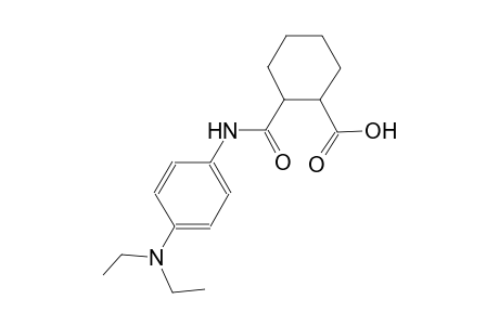 2-{[4-(diethylamino)anilino]carbonyl}cyclohexanecarboxylic acid