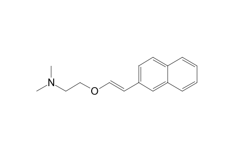 N,N-Dimethyl-2-[2-(2-naphthyl)ethenyloxy]ethanamine