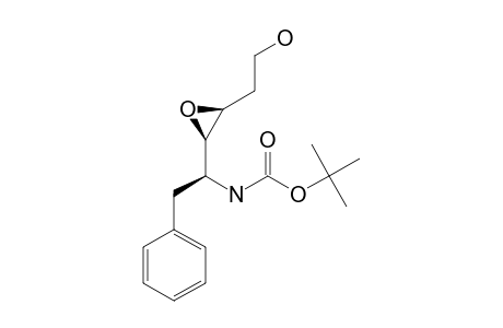 5-((TERT.-BUTOXYCARBONYL)-AMINO)-3,4-EPOXY-6-PHENYLHEXANOL