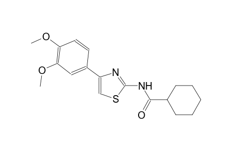 cyclohexanecarboxamide, N-[4-(3,4-dimethoxyphenyl)-2-thiazolyl]-