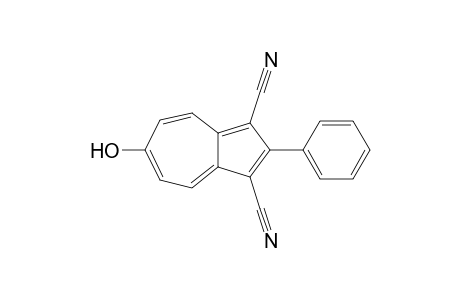 2-Phenyl-6-hydroxy-1,3-dicyanoazulene