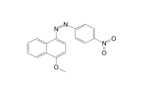 (Z)-1-(4-Methoxy-1-naphthyl)-2-(4-nitrophenyl)diazene