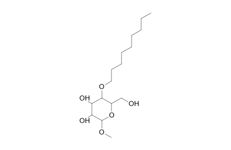 beta-D-GLUCOPYRANOSIDE, METHYL-4-O-NONYL-