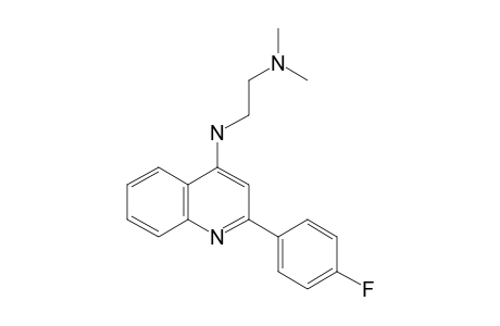 N-[2-(Dimethylamino)ethyl]-2-(4-fluorophenyl)-4-quinolinamine