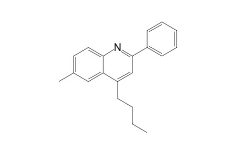 4-Butyl-6-methyl-2-phenylquinoline