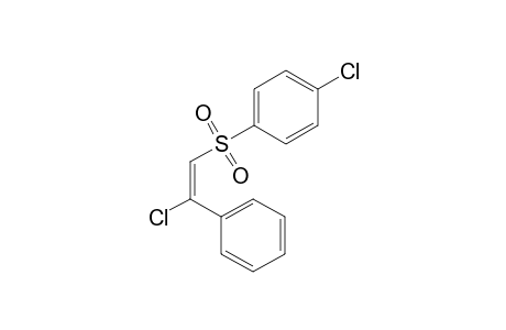 trans-p-Chlorophenyl β-chlorostyryl sulfone