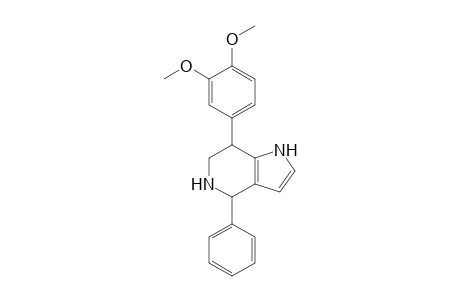 4-Phenyl-7-(3,4-dimethoxyphenyl)-4,5,6,7-tetrahydro-1H-pyrrolo[3,2-c]pyridine