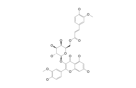 ISORHAMNETIN-3-O-(6''-O-E-FERULOYL)-BETA-D-GALACTOPYRANOSIDE