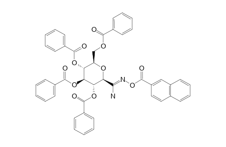 O-(2-NAPHTHOYL)-C-(2,3,4,6-TETRA-O-BENZOYL-BETA-D-GLUCOPYRANOSYL)-FORMAMIDOXIME