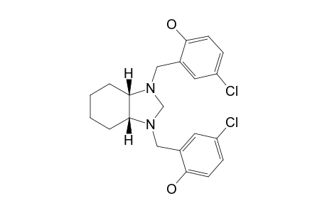4,4'-DICHLORO-2,2'-[[(3AR,7AS)-2,3,3A,4,5,6,7,7A-OCTAHYDRO-1H-1,3-BENZIMIDAZOLE-1,3-DIYL]-BIS-(METHYLENE)]-DIPHENOL