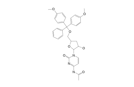 N-(4)-ACETYL-3'-DEOXY-5'-O-(4,4'-DIMETHOXYTRITYL)_CYTIDINE