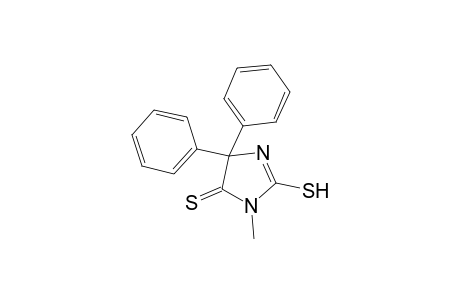 2,4-Imidazolidinedithione, 3-methyl-5,5-diphenyl-