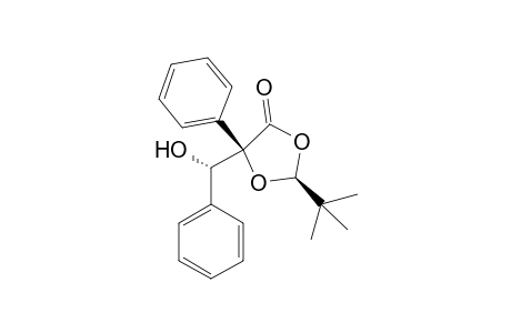 (2S,5R,1'S)-2-(tert-butyl)-5-phenyl-5-(1'-phenyl-1'-hydroxymethyl)-1,3-dioxolane-4-one
