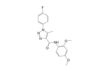 1H-1,2,3-triazole-4-carboxamide, N-(2,4-dimethoxyphenyl)-1-(4-fluorophenyl)-5-methyl-