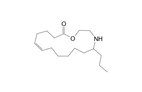 (5Z)-12-Propyl-13-azacyclopentadec-5-en-15-olide