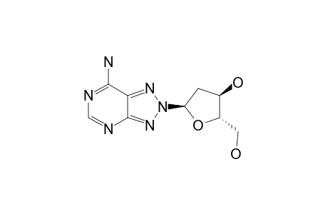 7-AMINO-3-[2'-DEOXY-ALPHA-D-ERYTHRO-PENTOFURANOSYL]-3H-1,2,3-TRIAZOLO-[4,5-D]-PYRIMIDINE