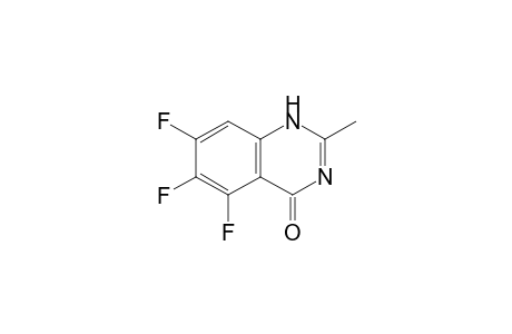 2-Methyl-5,6,7-trifluoro-quinazolin-4-one